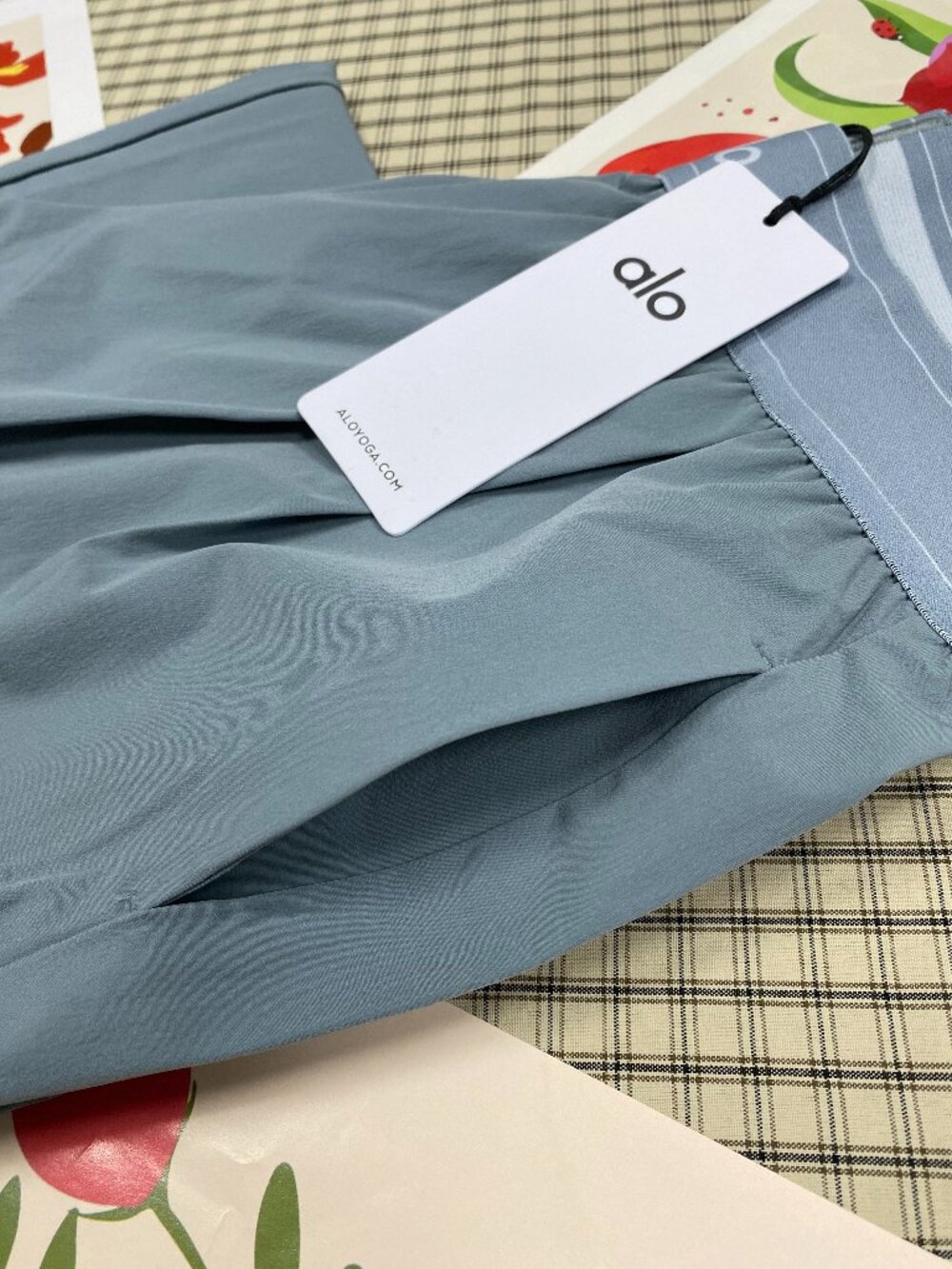 Brand New🦈ALO Yoga Steel Gray Suit Up Trouser Regular Fit - Picture 6 of 10